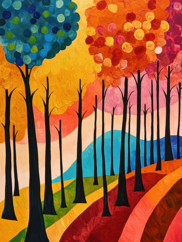Colorful Trees 26