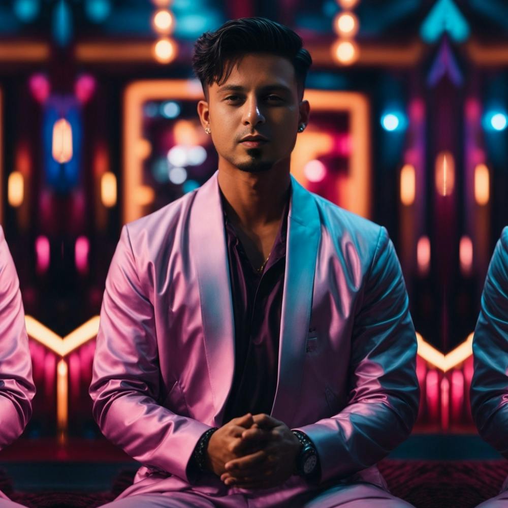 Men In Pink Suits