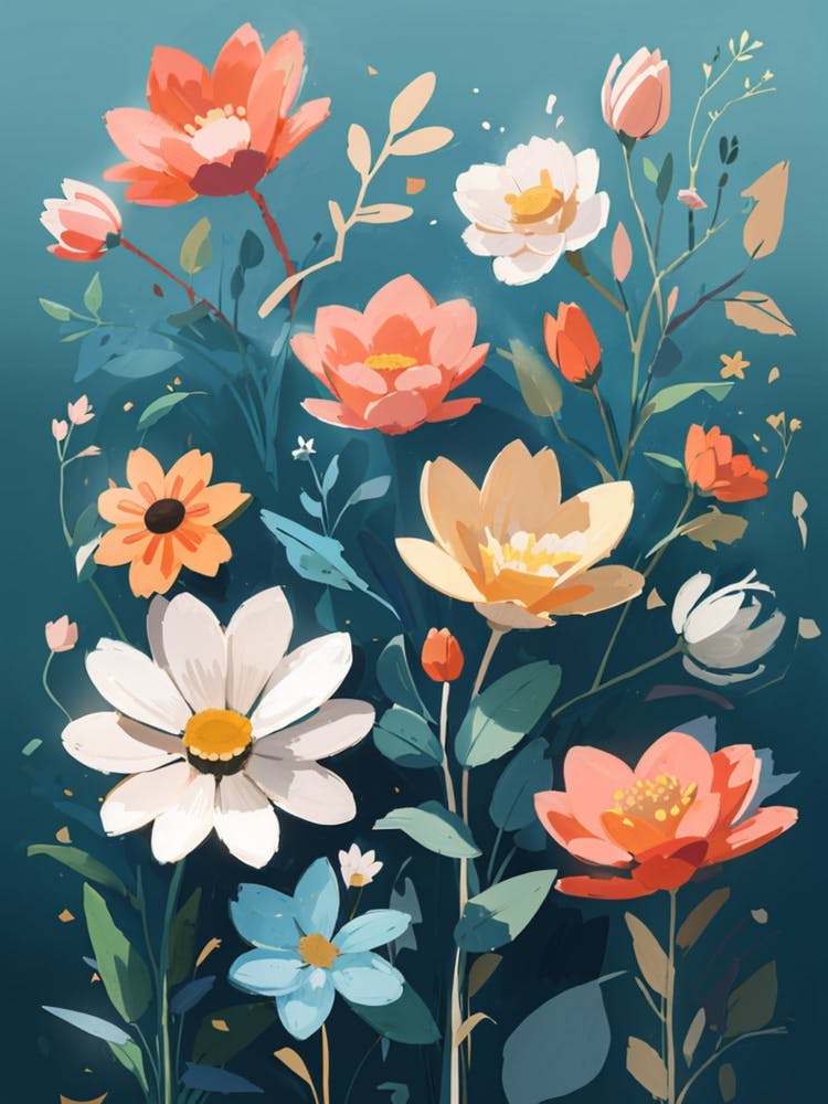 Flowers In The Garden