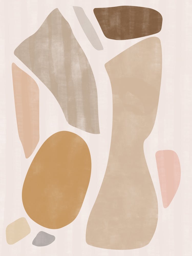 Nude No.2 Abstract Cut Out