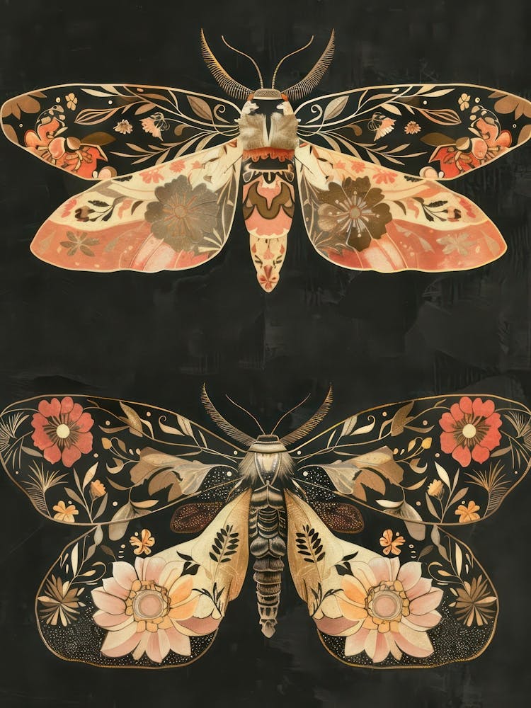Papillon Nocturne Style William Morris 8
