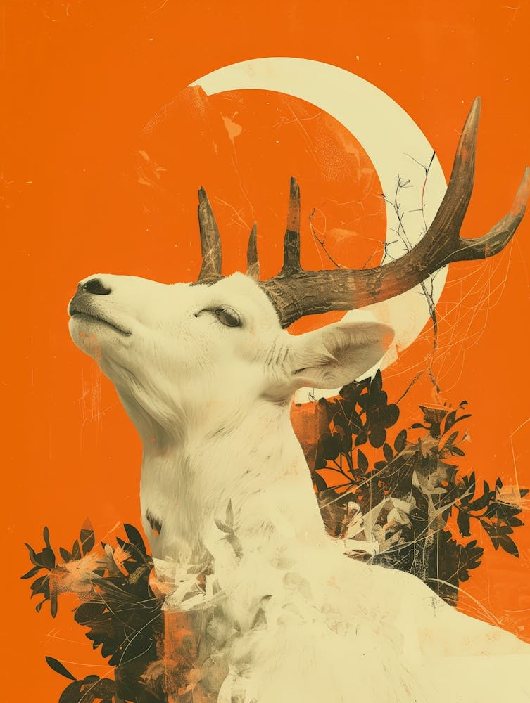 Deer Canvas Print