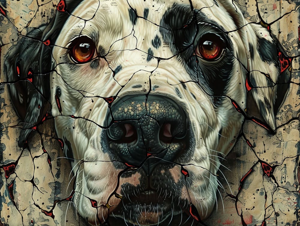 Dalmatian Fine Art Portrait 2