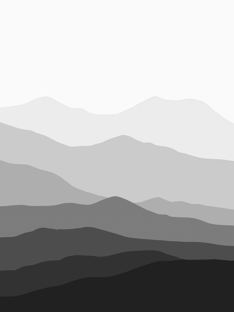 Black And White Mountains 1