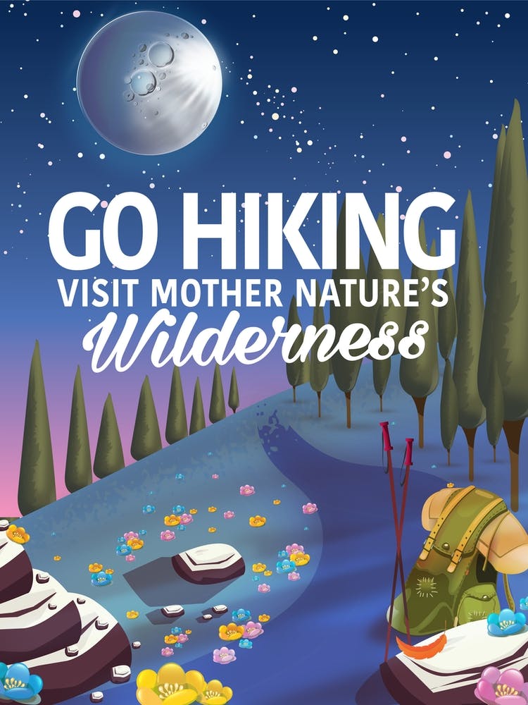 Go Hiking Visit Mother Nature Wilderness
