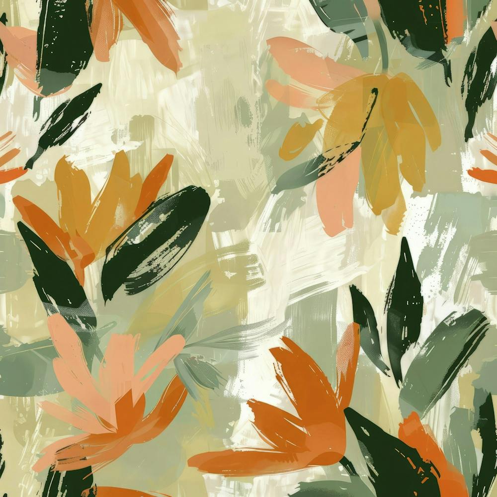 Abstract Floral Pattern 6