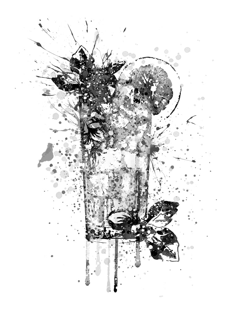 Glas Mojito