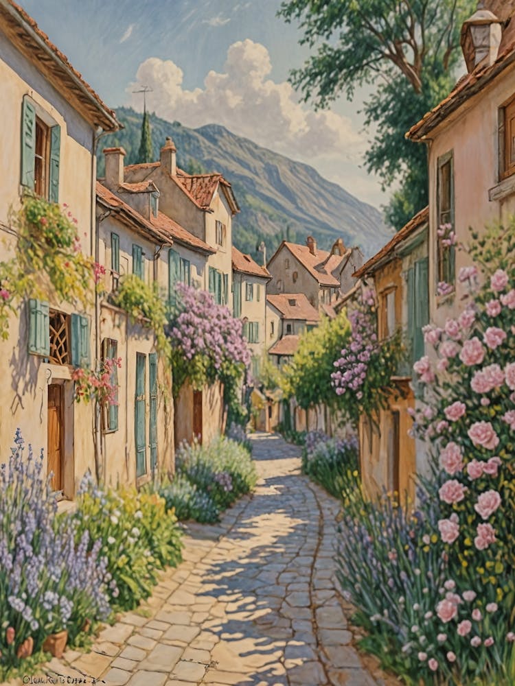 Romantic Village no1