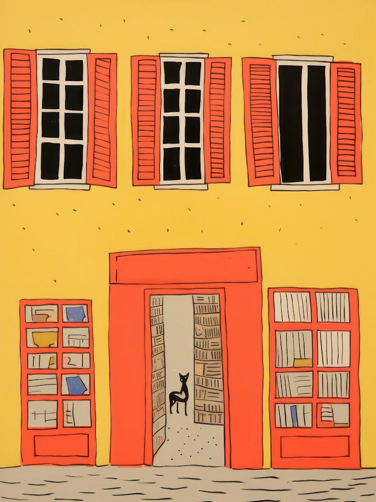 Collioure The Book Nook Pastel Colours 3