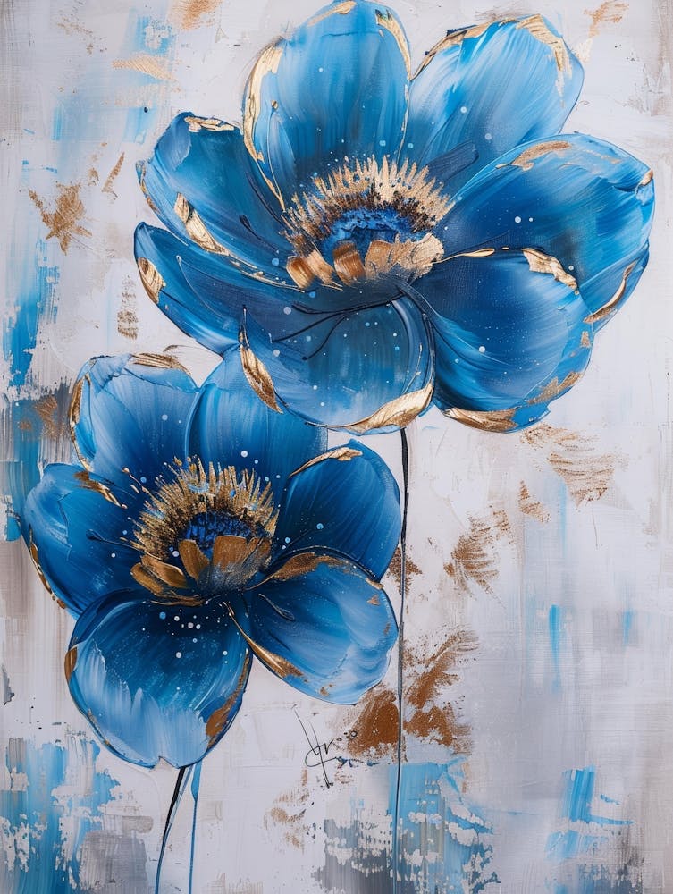 Blue Flowers 81