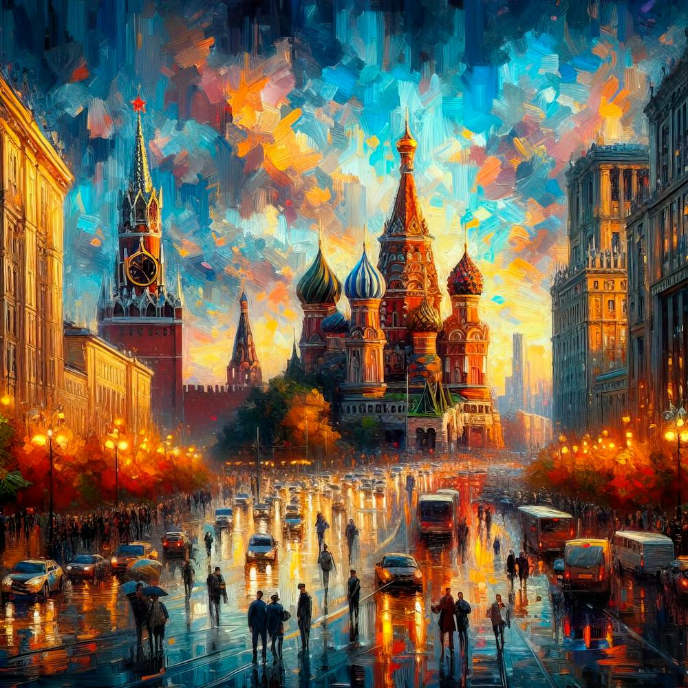 Moscow At Night