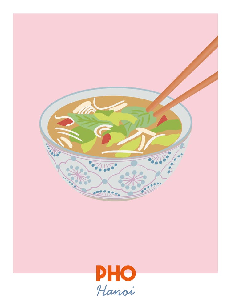 Pho Dish Vietnam World Foods