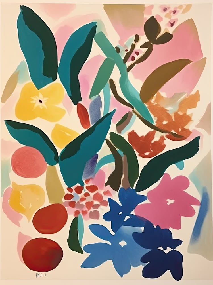 Orchids Flower Illustration 2