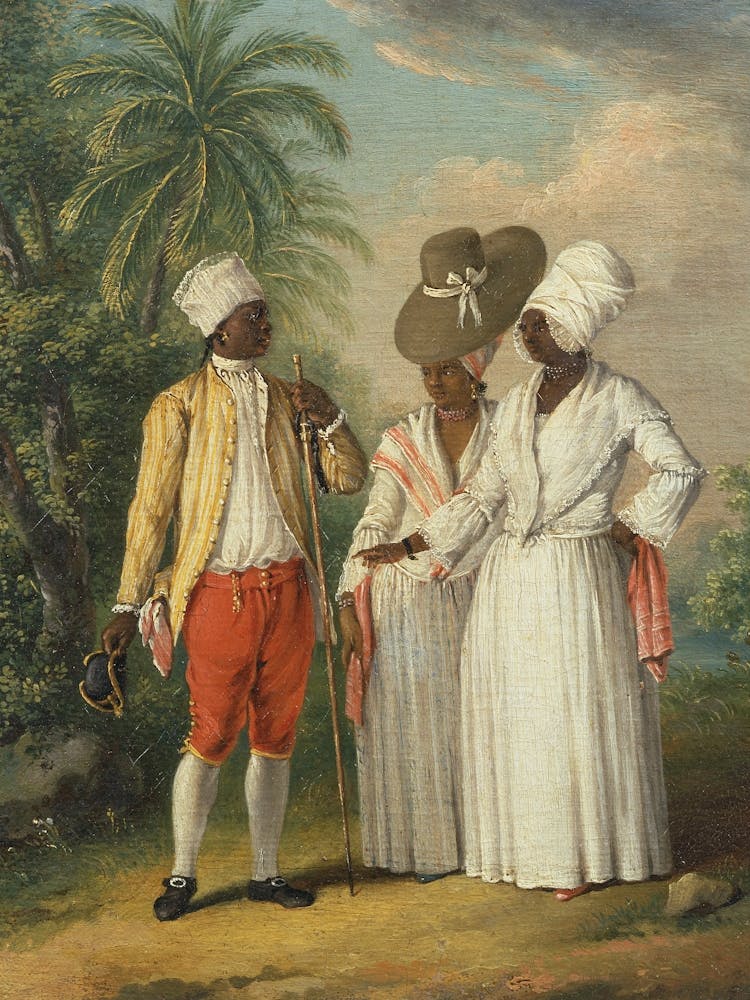 Free West African American