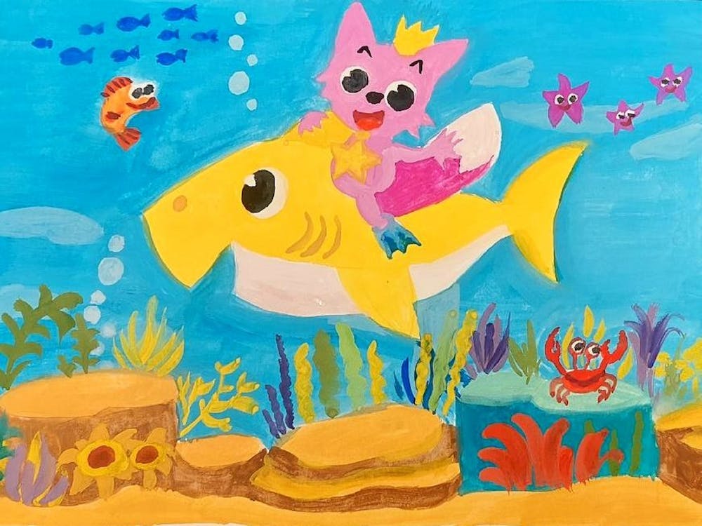 Ping Fong and Baby Shark