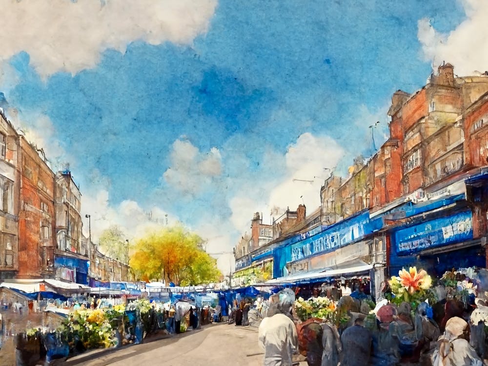 Columbia Road Flower Market