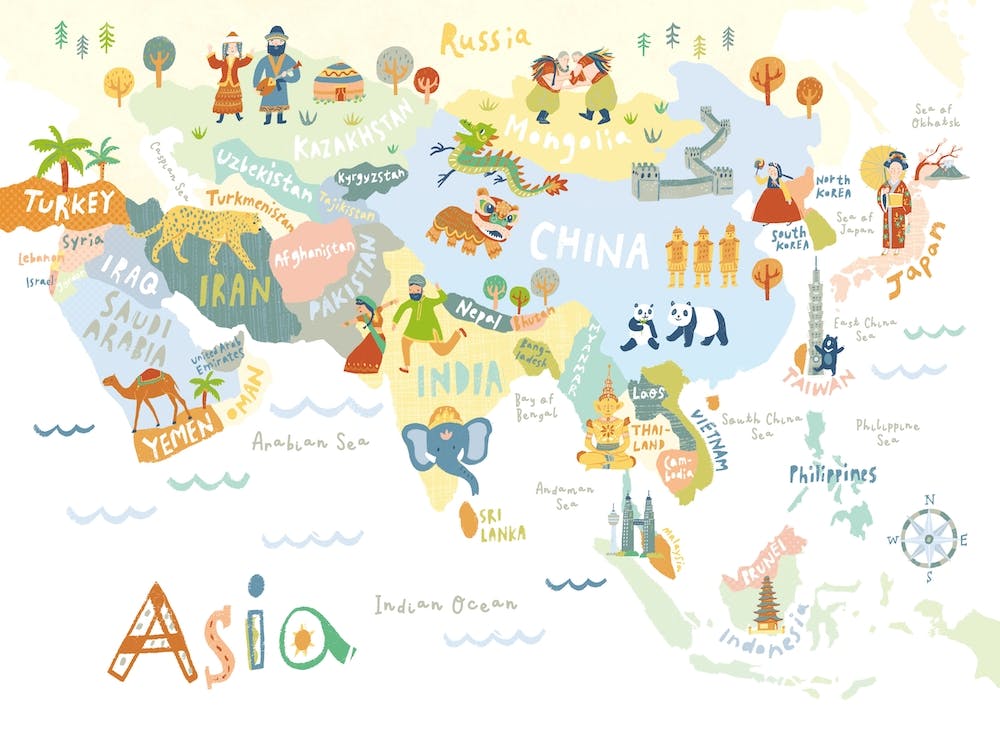 Asia Map