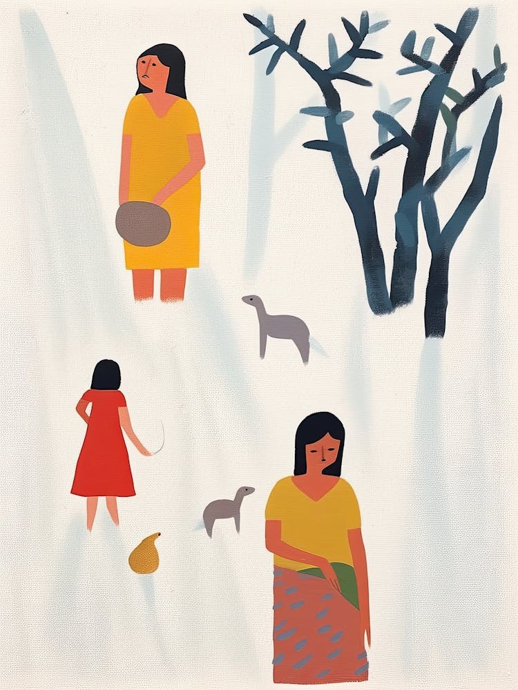 Summer In India, Tiny People And Illustration 3