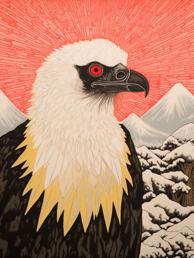 Bird Illustration Vulture 3