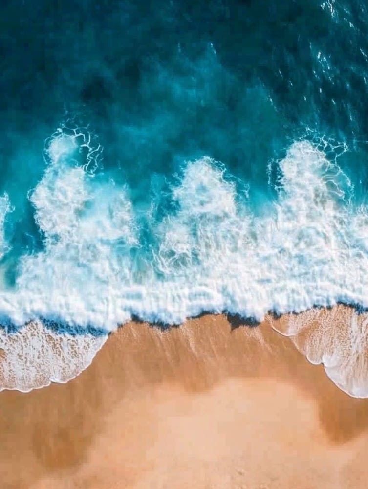 Luftaufnahme eines Strandes 116