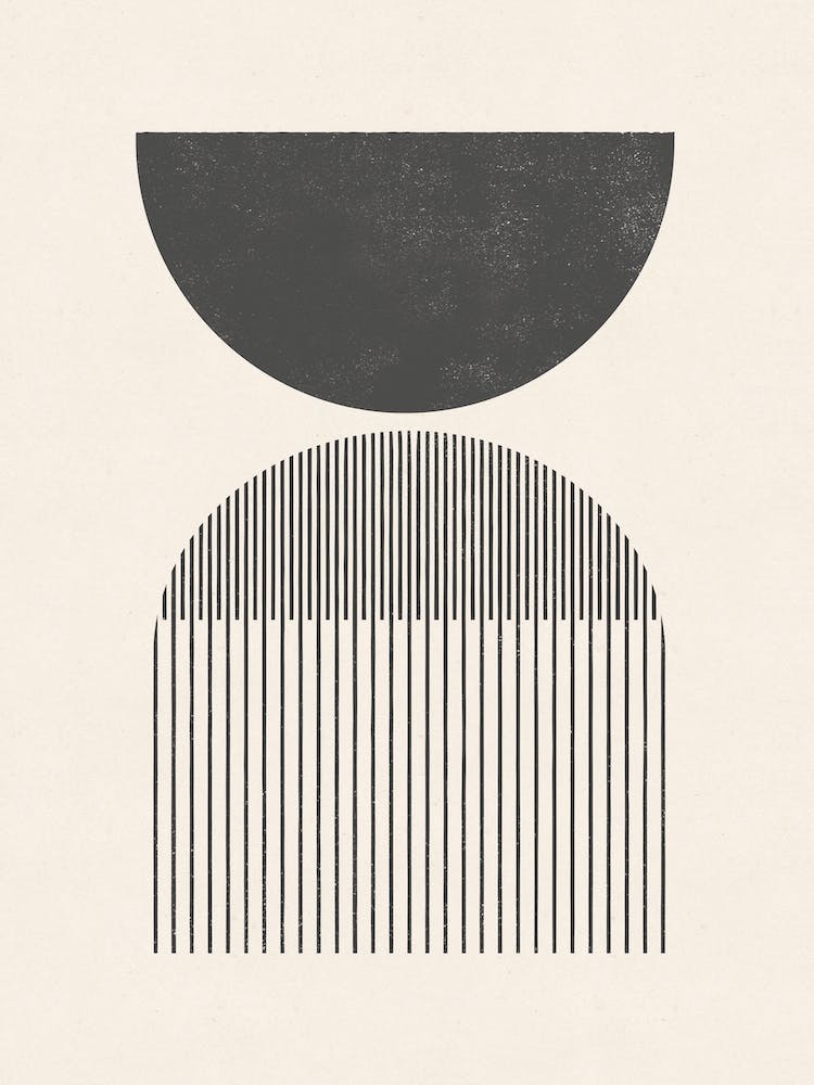 Woodblock Shapes And Lines