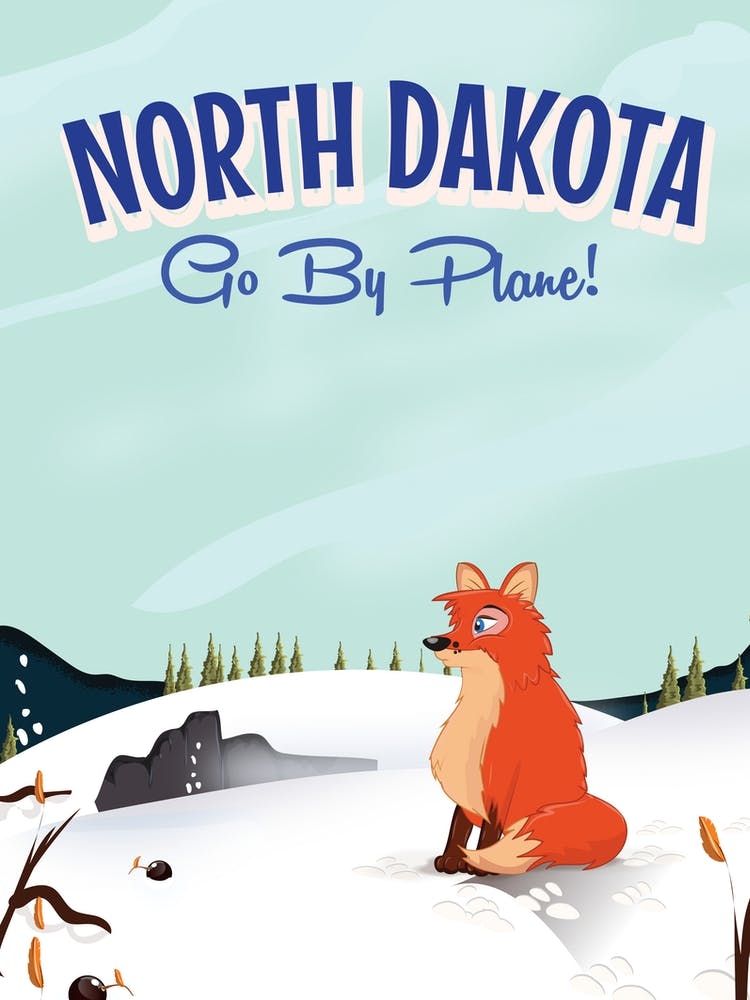 North Dakota Go By Plane