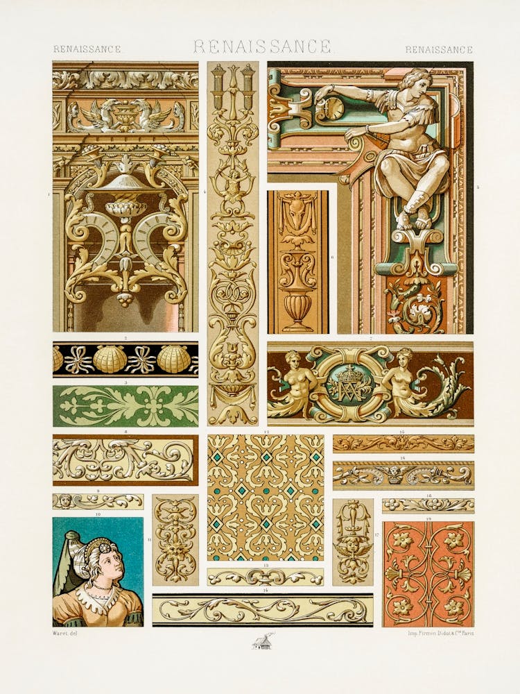 Renaissance Pattern, Albert Racine 6
