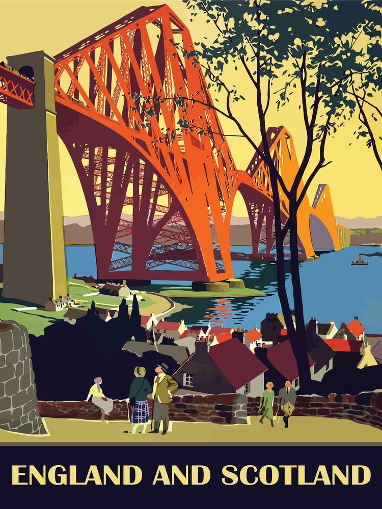 England And Scotland, Union Bridge