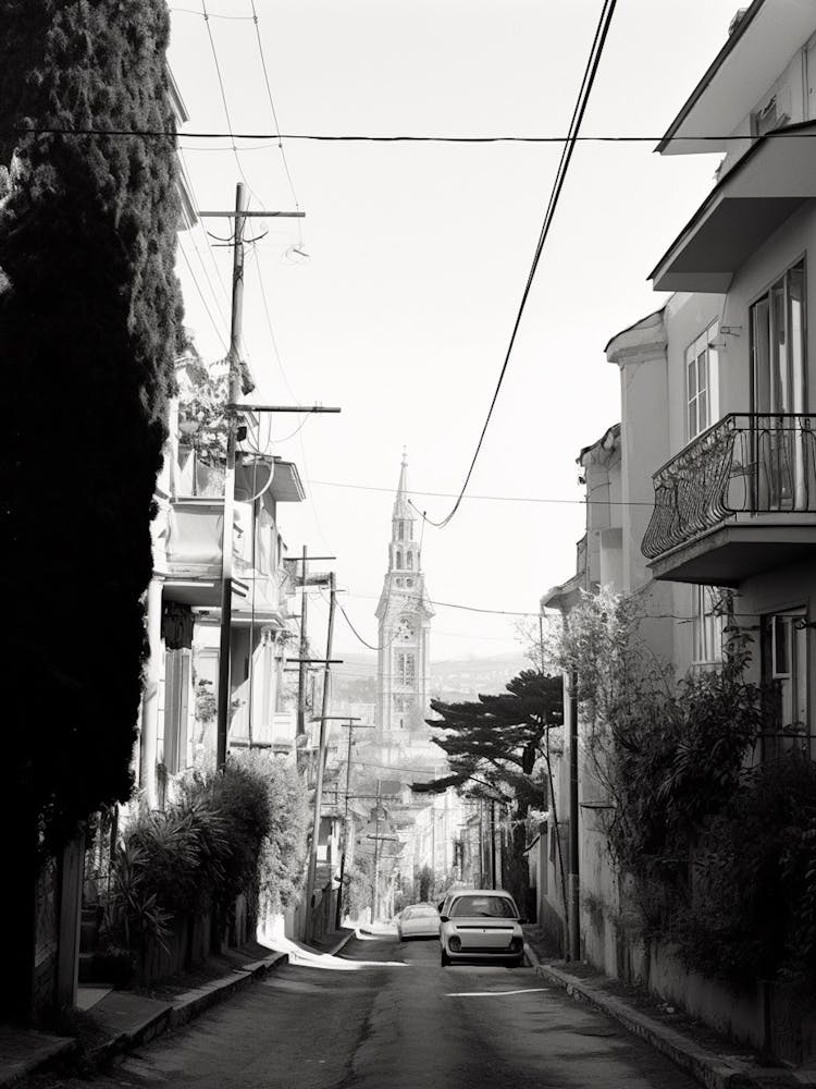Sanremo, Italy, Black And White Photography 1