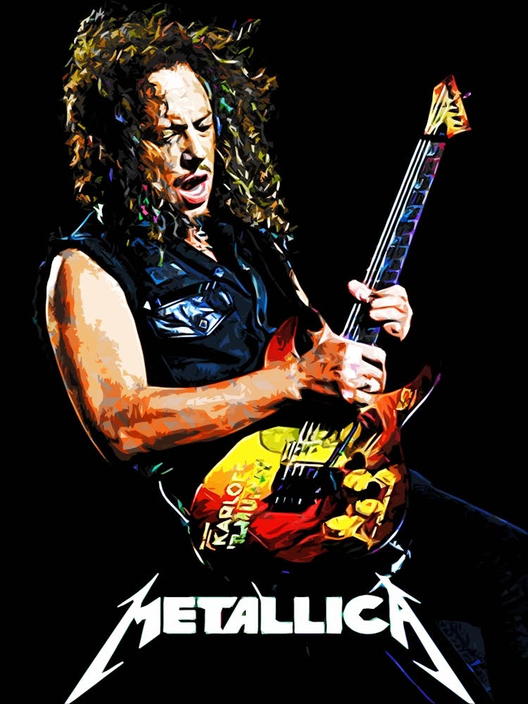 Kirk Hammett Metallica band music 5