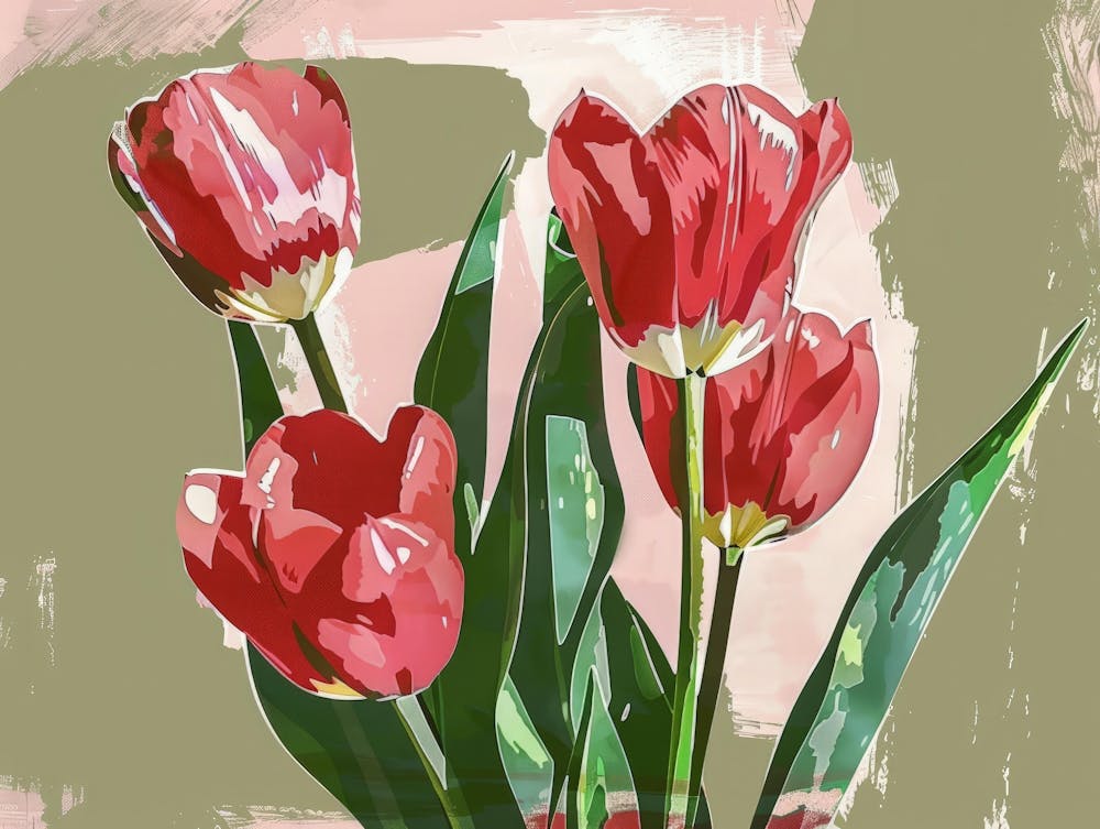 Red Tulips 13