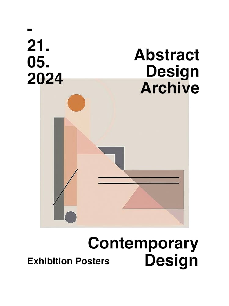 Abstract Design Archive Poster 39