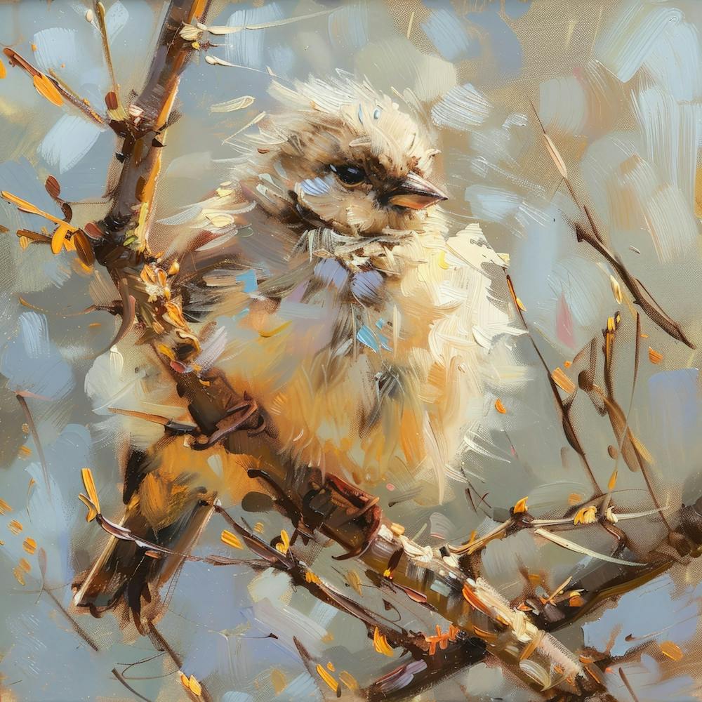 Bird On A Branch 19
