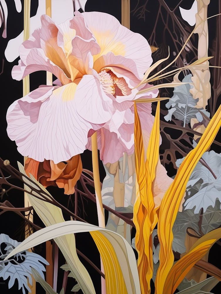 Flower Illustration Iris 2