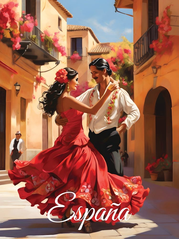 Spain Flamenco Dancers