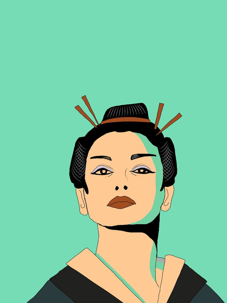 Geisha Woman