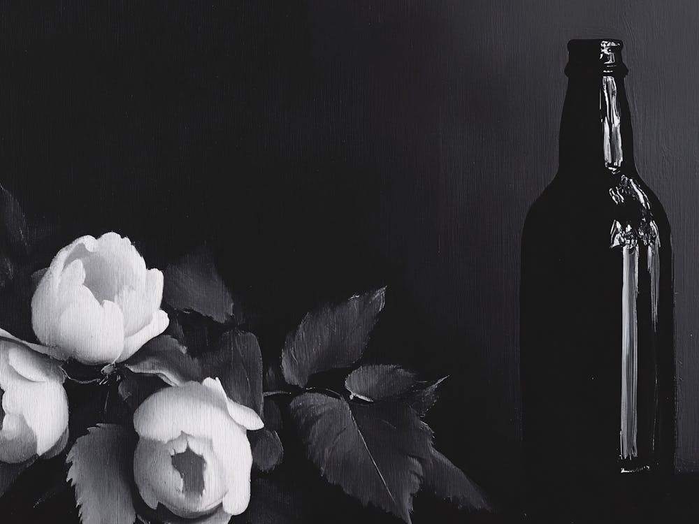 Schwarz-Weiße Rosen