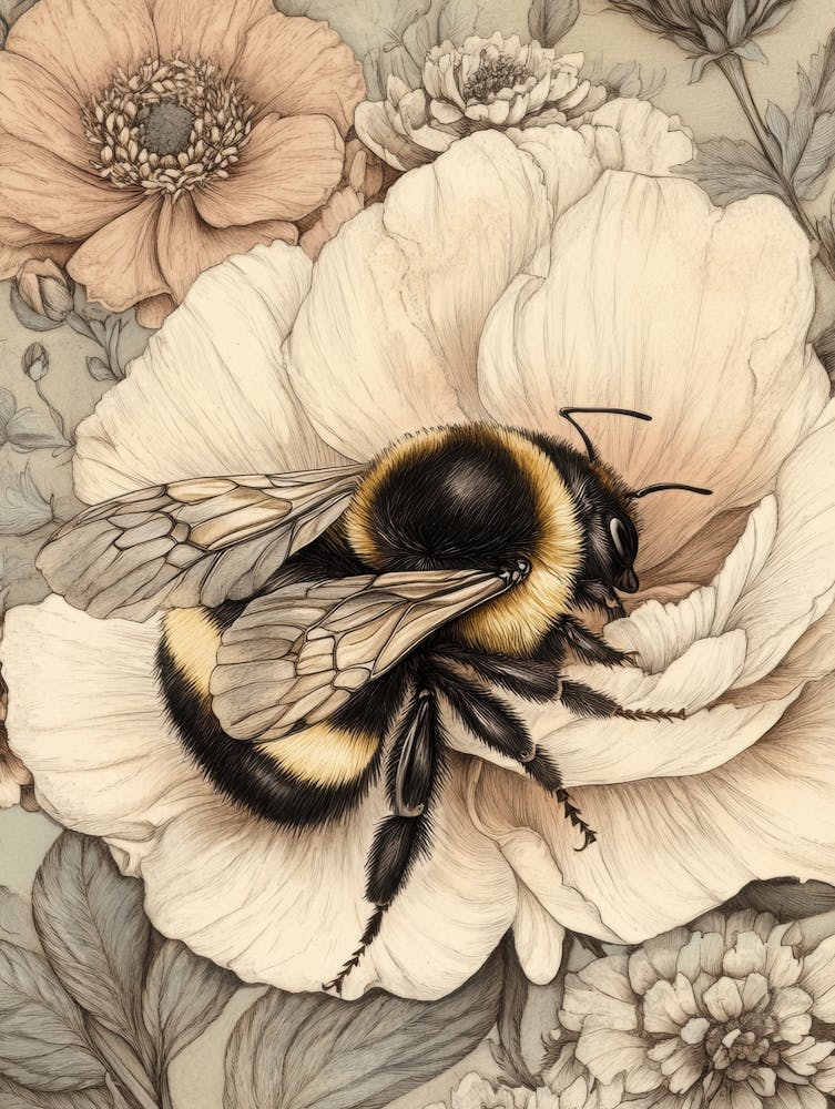 Bee On Flower