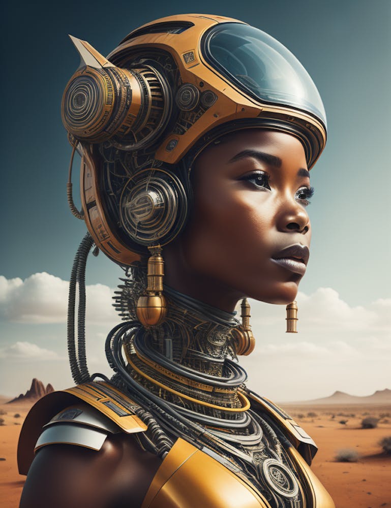 Futuristic Woman 3