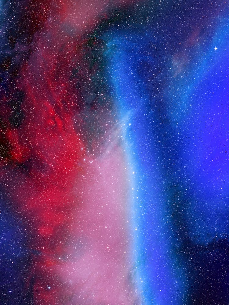 Synthwave neon space #4 - Nebula