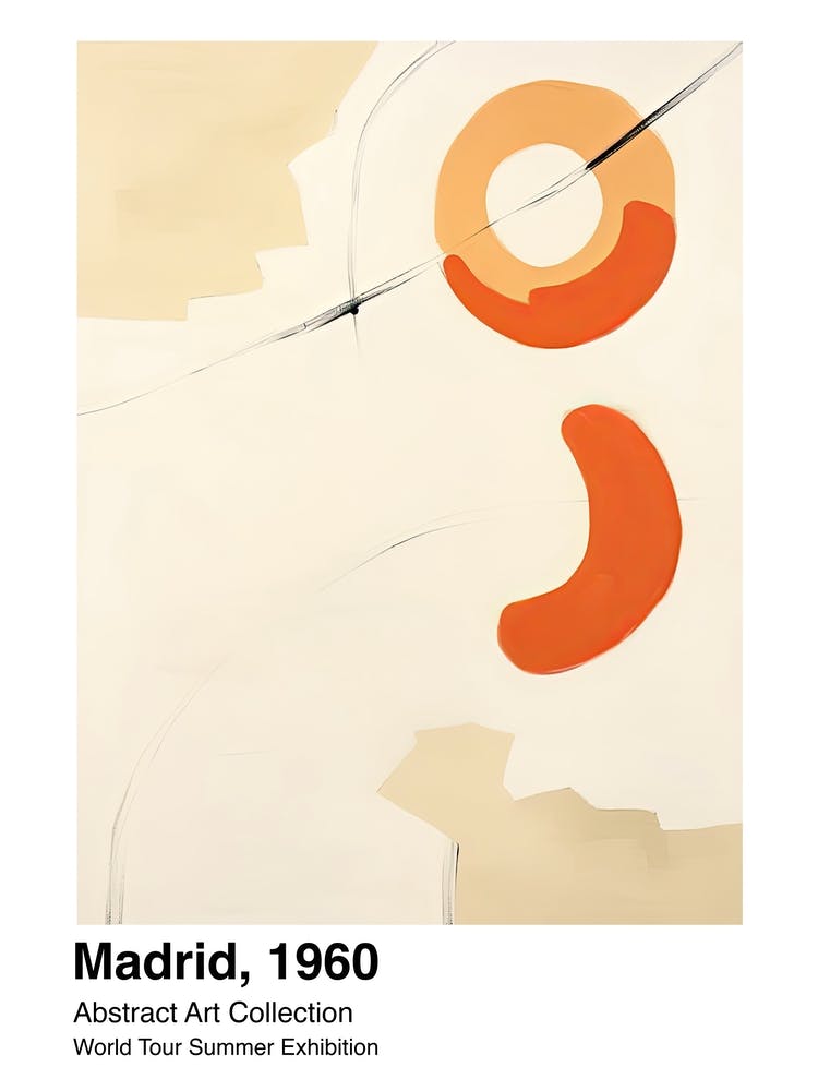 World Tour Exhibition, Abstract Art, Madrid, 1960 7