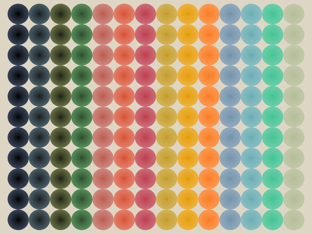 Bold Colorful Circles