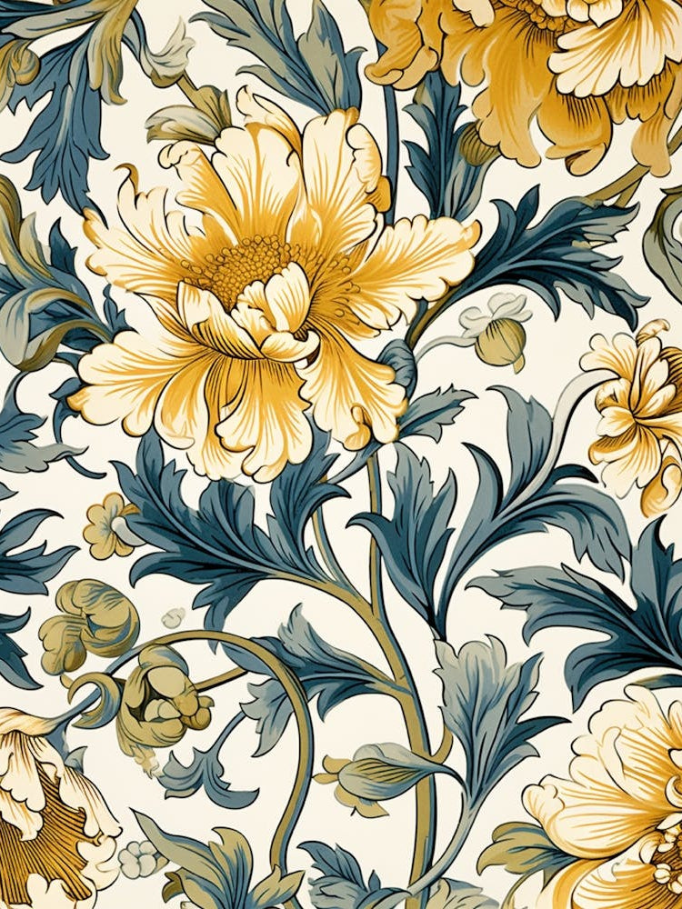 Wallpaper Floral Pattern 6