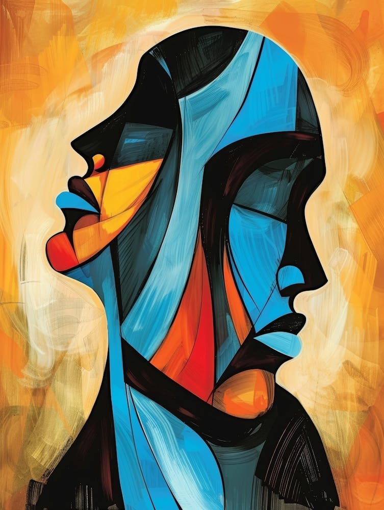 Abstract Portrait Of A Woman 79