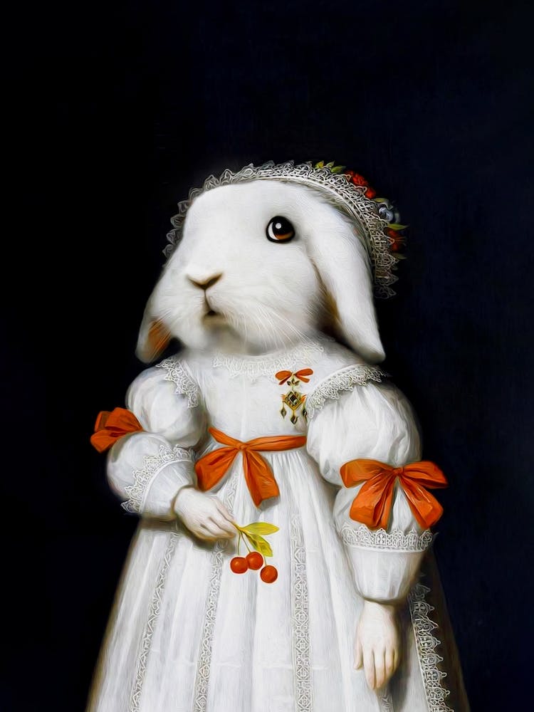 Miss Ylana The Loud Rabbit Pet Portraits