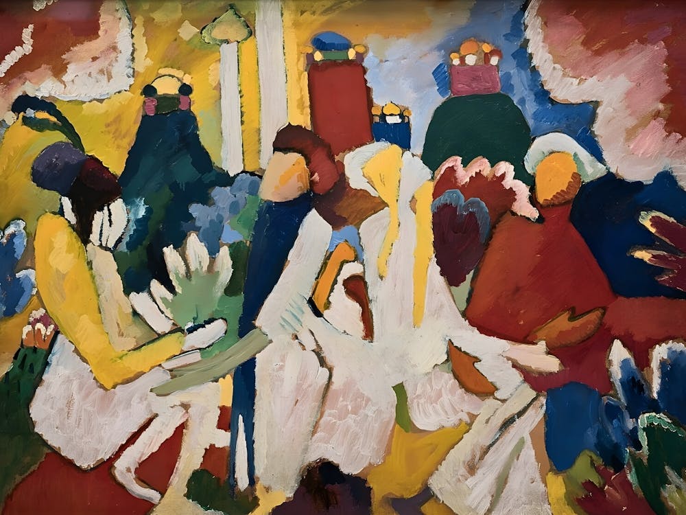 Wassily Kandinsky Dance Of The People