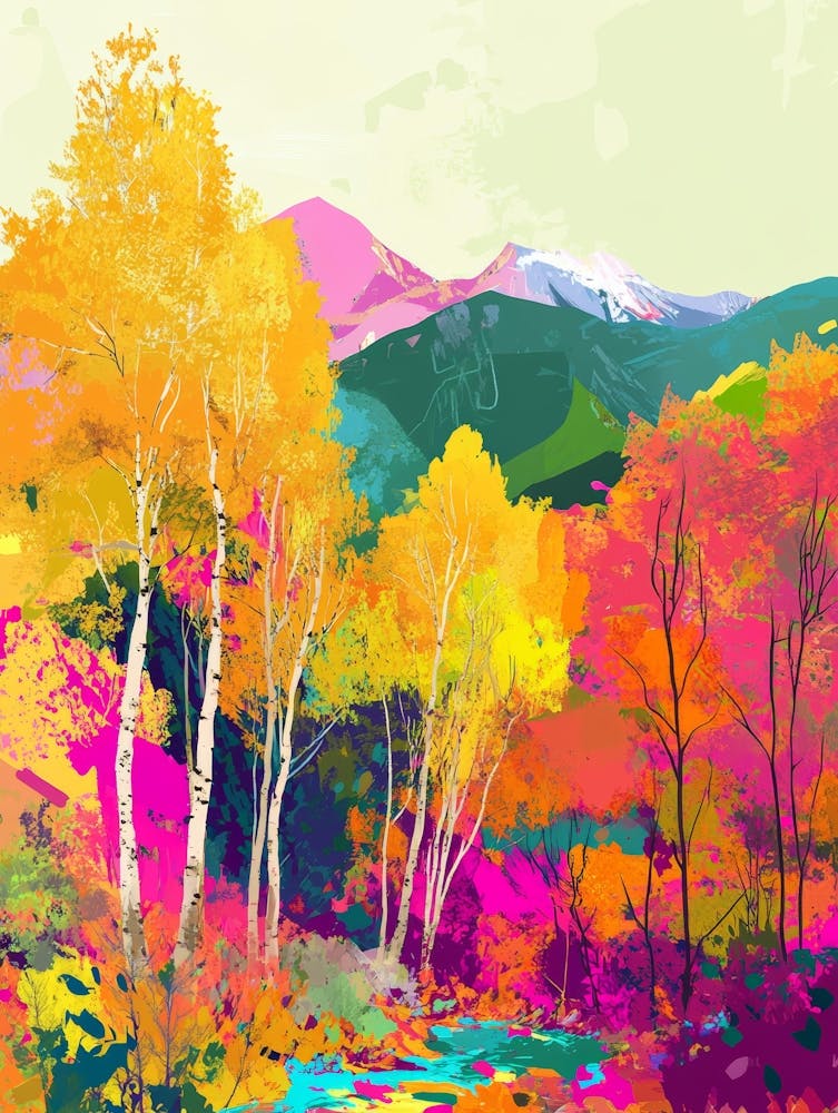 Autumn Trees In Colorado