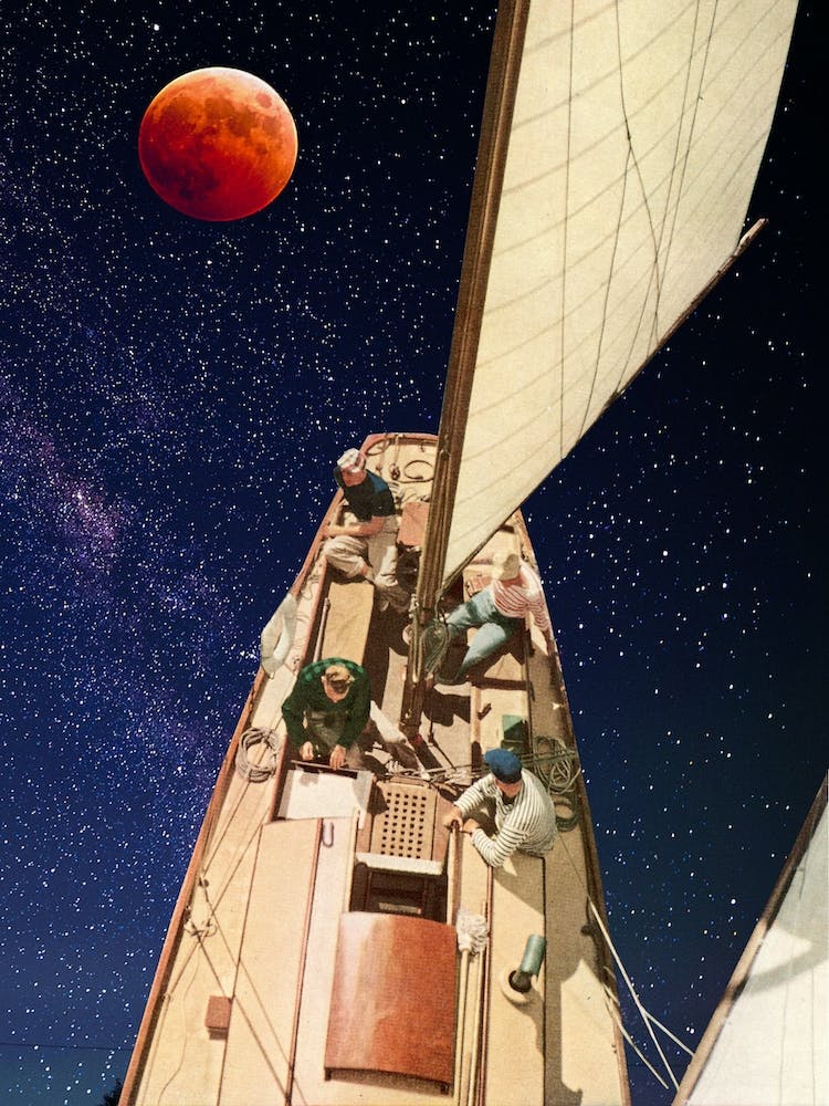 Sailing Under The Blood Moon