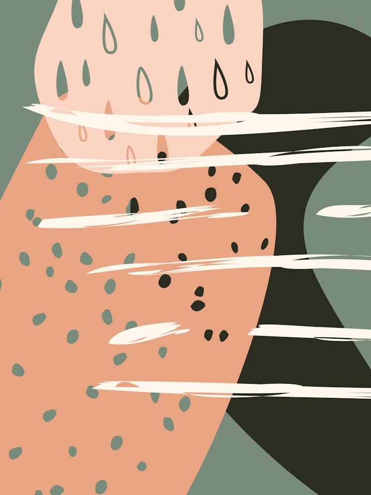 Modern Abstract Shapes H