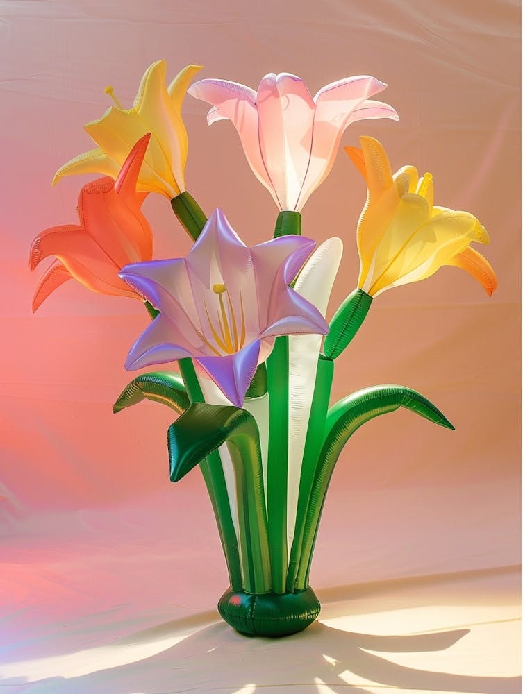 Dreamy Inflatable Flowers Amaryllis 4